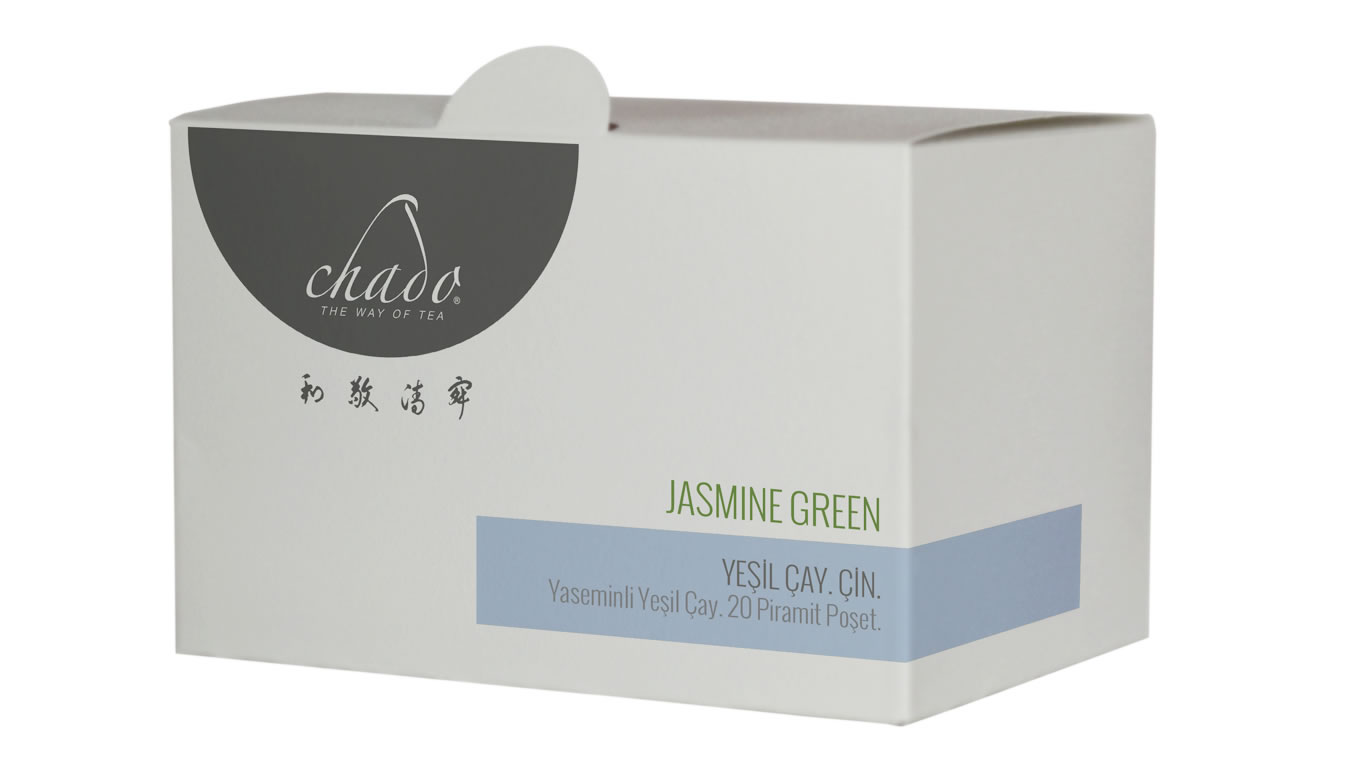 JASMINE GREEN TEA POŞET ÇAY (KÜBİK KUTU)